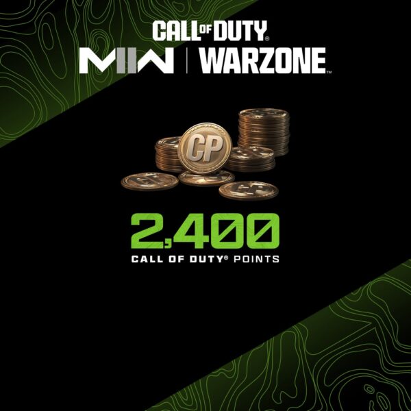 2,400 Black Ops 6 or Call of Duty®: Warzone™ Points