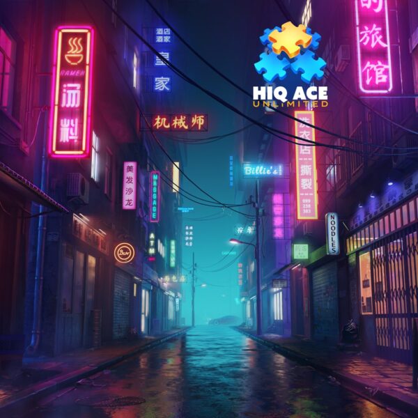 HiQ Ace Unlimited - Cyber City Alley Dynamic Theme Bundle