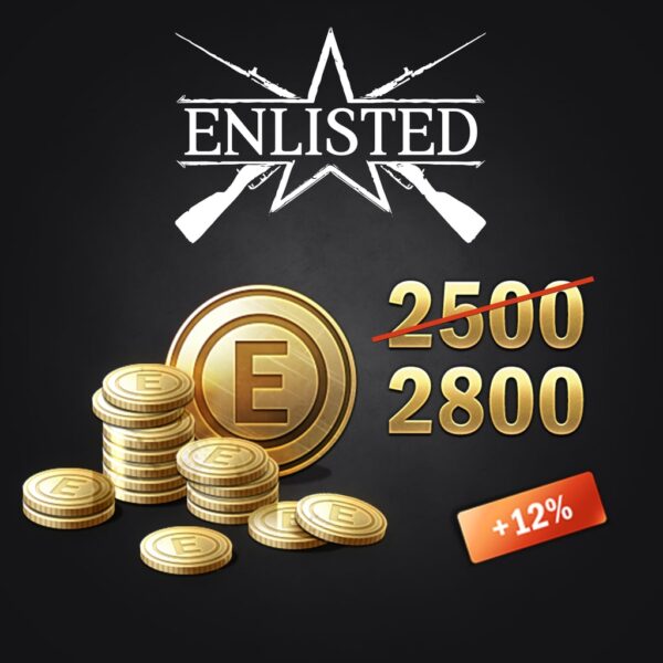 Enlisted - 2500 Gold + 300 Bonus