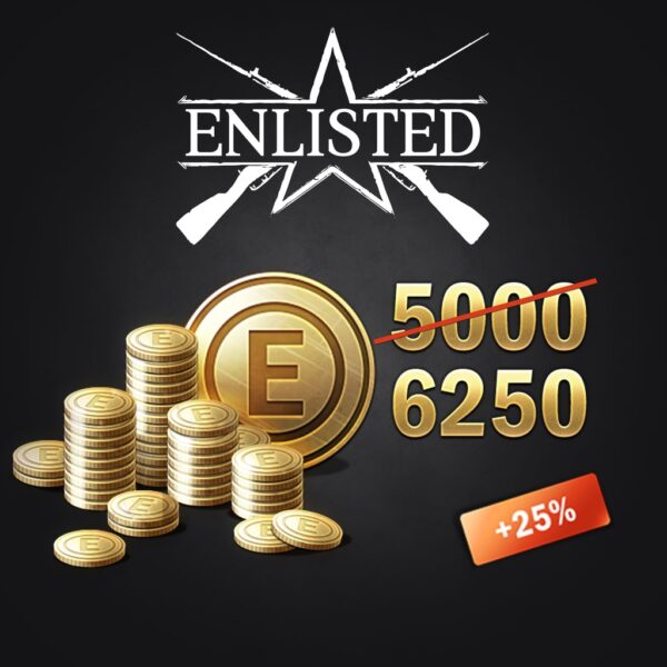Enlisted - 5000 Gold + 1250 Bonus