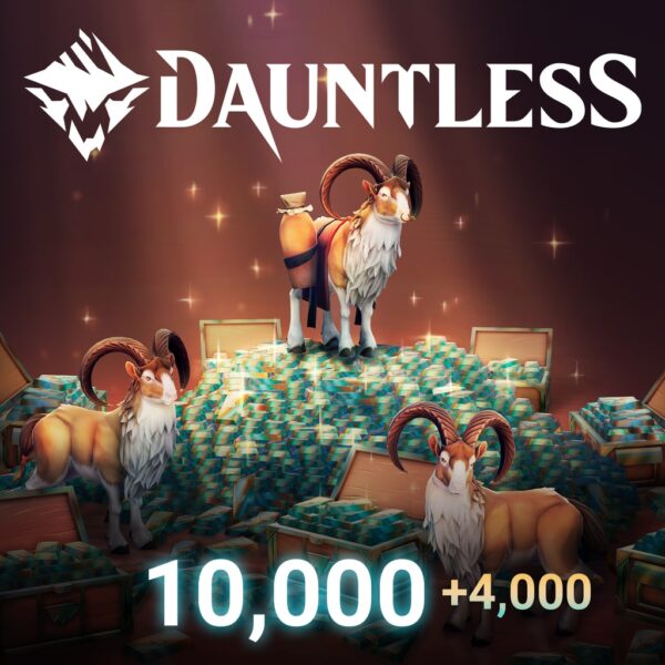 Dauntless - 10,000 (+4,000 Bonus) Platinum