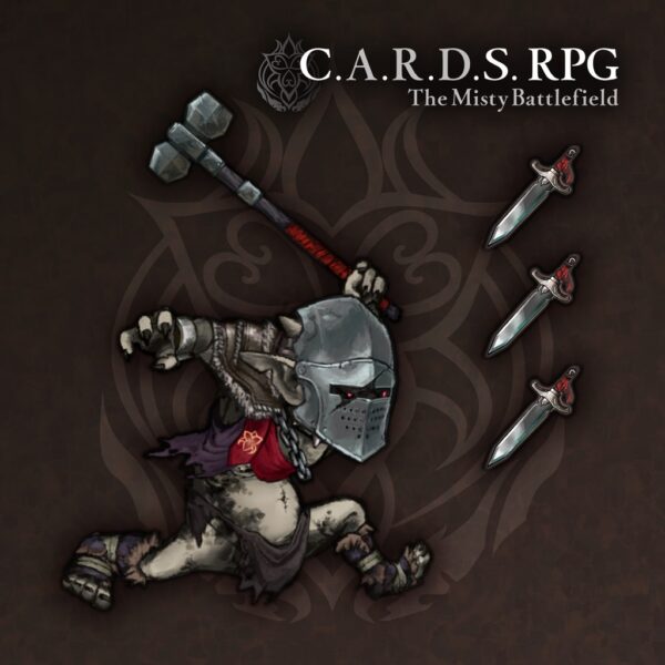 C.A.R.D.S. RPG: The Misty Battlefield - AddUnit "Goblin" + Starter Equipment Pack