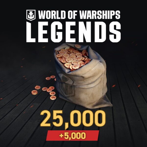 World of Warships: Legends - PS4® 30,000 Doubloons