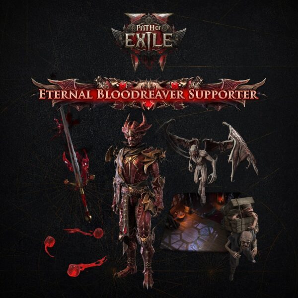 Path of Exile 2: Eternal Bloodreaver Supporter Pack
