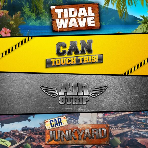 AirStrip DLC + Can Touch This  DLC+ Tidal Wave DLC + Junkyard DLC Bundle