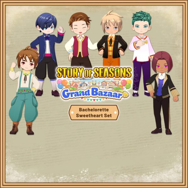 Story of Seasons: Grand Bazaar - Bachelorette Sweetheart Set