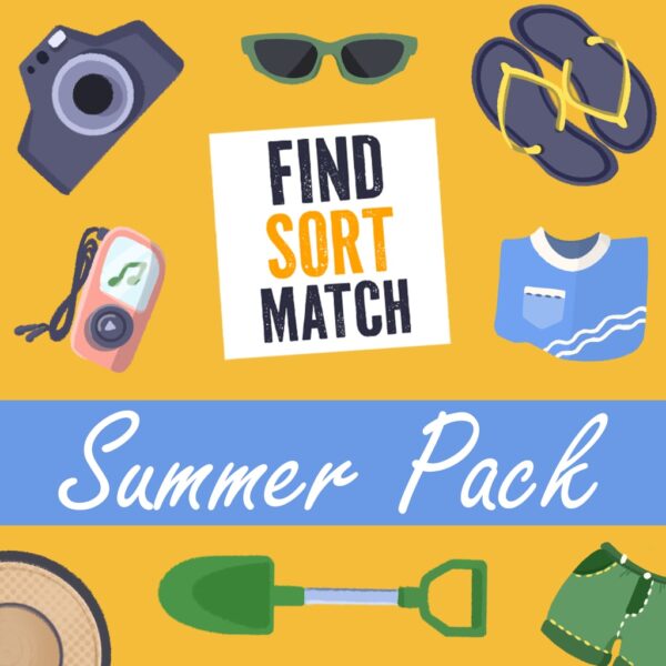 Find Sort Match - Summer Pack