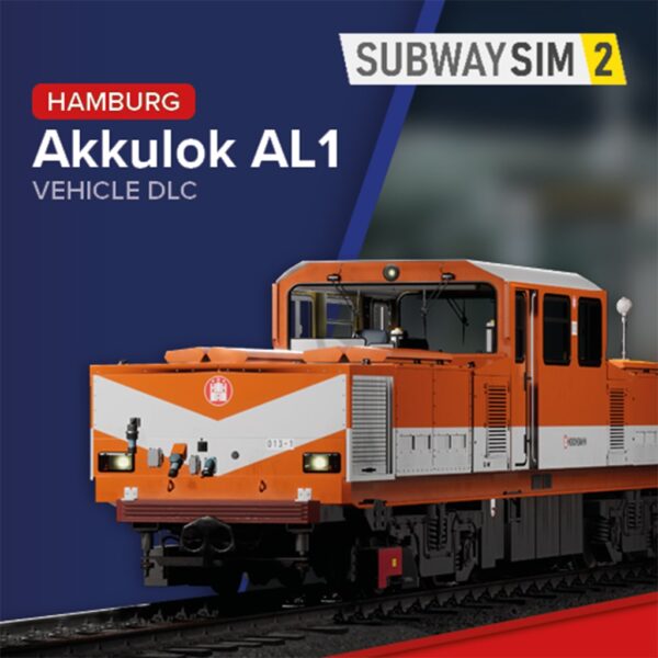 SubwaySim 2 - Hamburg Vehicle DLC: Akkulok AL1