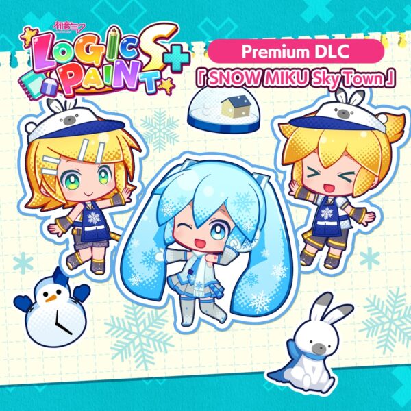 Hatsune Miku Logic Paint S+ SNOW MIKU Sky Town