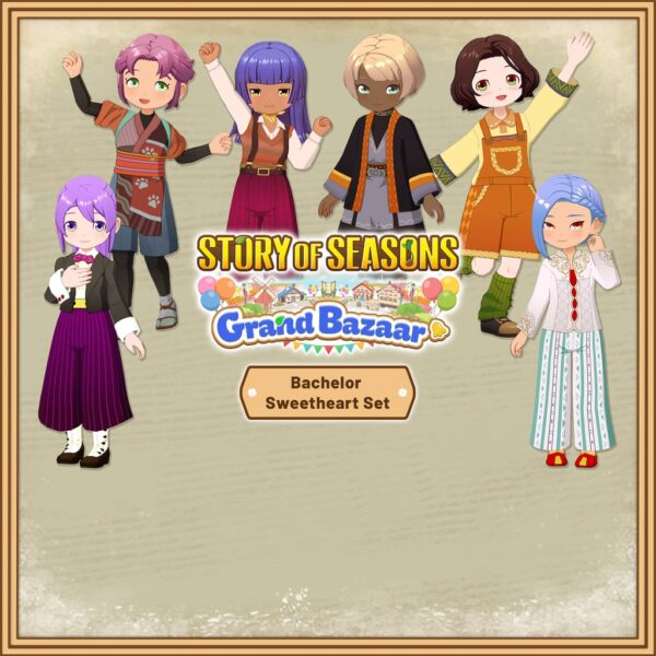Story of Seasons: Grand Bazaar - Bachelor Sweetheart Set